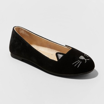 cat ballet flats