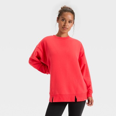 Women's 4th of July Graphic French Terry Oversized Crewneck Sweatshirt - JoyLab™