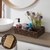 Casafield Bathroom Storage Baskets - Set of 2, Seagrass - Water Hyacinth, Woven Toilet Paper, Tissue, Shelving Bins - image 2 of 4