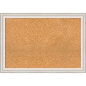 Amanti Art Trio White Wash Framed Corkboard, Natural Cork - 1 of 4