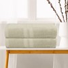Unique Bargains Soft Highly Absorbent Quick Dry Bath Towels 2 Pcs - 3 of 4