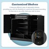 VYNXARIA Sleek Modern Shoe Cabinet with Adjustable Shelves and Space-Saving Design - 4 of 4