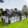 10 x 20Ft Pop Up Canopy Tent with 6 Removable Sidewalls, Waterproof and UV Protection 50+ for Outdoor Sun Shelter - 4 of 4