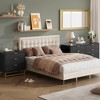 3 Drawer Dresser, Large Dresser for Bedroom, Wood Dresser with 3 Large Drawers - 3 of 4