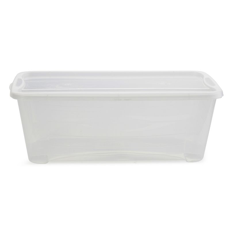 Life Story 5.7 L Clear Shoe & Closet Storage Box Stacking Container, 5 of 7