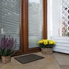 Evideco French Home Goods Front Door Mat HAROLD for Outdoor Weather-Resistant & Durable Rubber Rug - Non-Slip Entryway Doormat - 24x16 Inches - 3 of 4