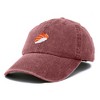 Dalix Salmon Nigiri Embroidered Sushi Cotton Dad Hat Baseball Cap Adjustable Womens - 4 of 4