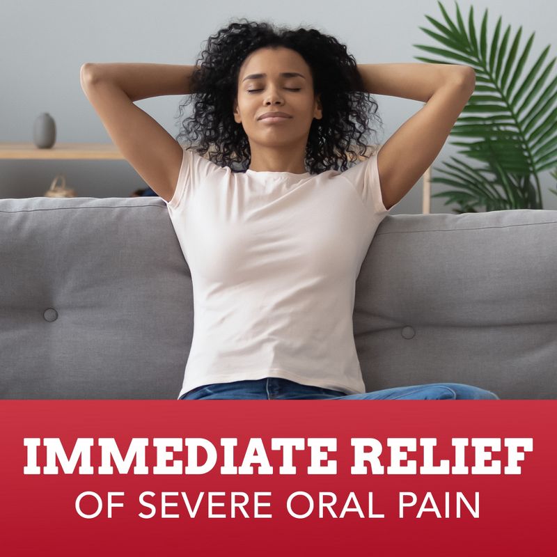 Orajel Pain Relief 4x Medicated Severe Pain - .33oz, 6 of 12