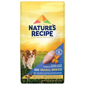 Nature's Recipe Grain Free Chicken, Sweet Potato & Pumpkin Recipe Small Breed Adult Dry Dog Food