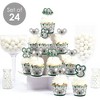 Big Dot of Happiness Koala Cutie - Cupcake Decoration - Bear Birthday Party and Baby Shower Cupcake Wrappers and Treat Picks Kit - Set of 24 - 2 of 4