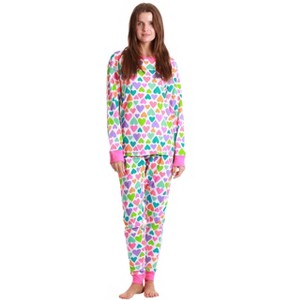 Just Love Mommy and Me Pajamas - 100% Cotton Mother Daughter - Womens & Girls PJ Sets - 1 of 4
