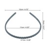 Unique Bargains Women's Classic Elegant Frosted Twist Hairband 5.51"x4.72" 1 Pc - 3 of 4