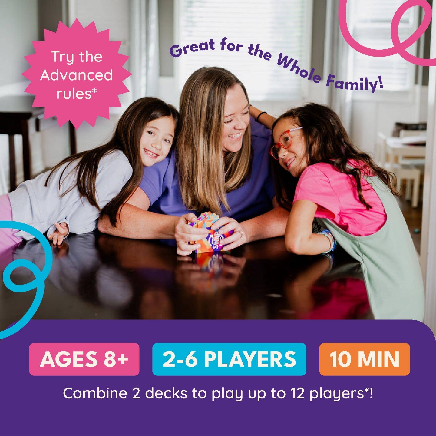 Детская карточная игра Brooke & Joy Games Speed Swap Chaos™ Card Game for Kids, Adults, Families, Parties & Game Nights, 2-6 Players, Ages 8 and Up — фото 3