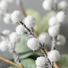 Artificial Lambs Ear And Berry Stem Multicolor 29.5"H - 2 of 2