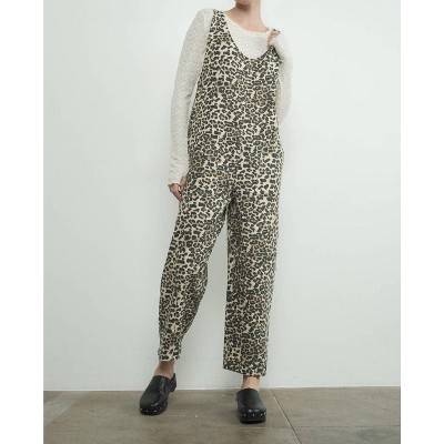 Women's Leopard Print Jumpsuit - Aaron & Amber