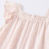 Baby Girls' Floral Modal Jersey Long Legged Romper - Cloud Island™ Pink - 3 of 4