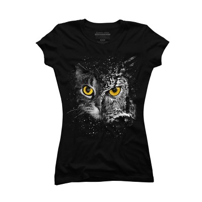 Junior's Design By Humans Disguise Two Face By clingcling T-Shirt