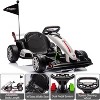 24V Kids Ride On Go Kart, 7.5 mph Drifting Car, 7AH Battery, 200W x2 Motors, Adjustable Legroom, Power Display, Max 135 lbs - 2 of 4
