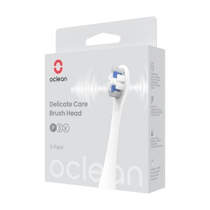 Oclean Delicate Care brush heads refill, compatible for all Oclean electric toothbrushes. Smaller size for hard-to-reach areas, soft bristle for - 1 of 1