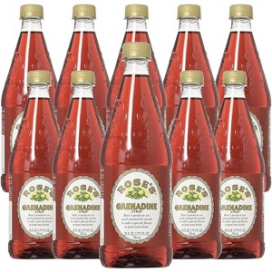 Rose’s Grenadine Syrup 25OZ Bottle, | Perfect for Cocktails, Beverages, and Mixers - 1 of 3