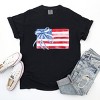 Simply Sage Market Watercolor Flag Coquette Garment Dyed Tee - 3 of 4