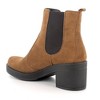 Sofia Made in Italy Womens Suede Chelsea Boots By Alpine Swiss - 3 of 4
