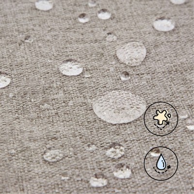 Everly Swivel Reclining Glider in Performance Gray Eco-Weave