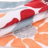 Unique Bargains Embroidered Floral Throw Floral Pattern Pillow Cases 2 Pcs - 3 of 4