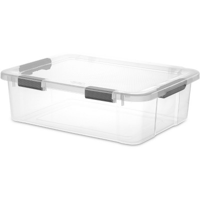 United Solutions 40 gal Hinged Lid Tote Storage