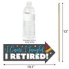 Big Dot of Happiness Funny Teacher Retirement - Happy Retirement Party Photo Booth Props Kit - 10 Piece - 3 of 4