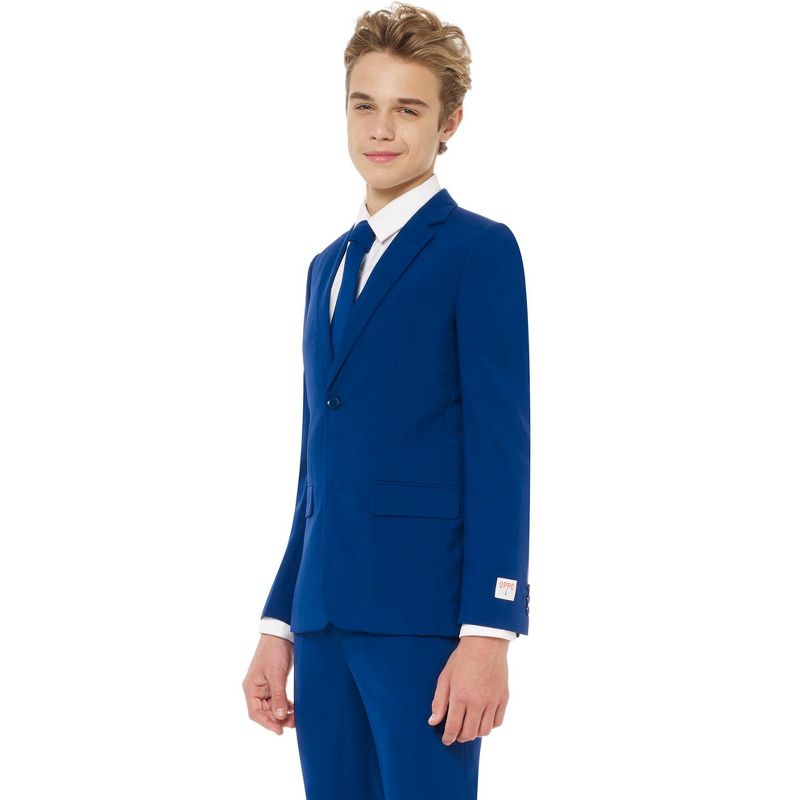 OppoSuits Teen Boys Solid Color Suits, 3 of 5
