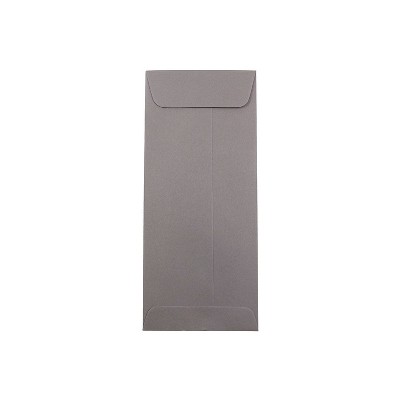 JAM Paper #10 Policy Business Envelopes 4.125 x 9.5 Dark Grey 36396445
