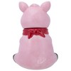 100 North Ceramic 10 inch Everyday Cookie & Candy Jar with Airtight Lid: Kitchen Canisters, Pet Treat Containers & Farmhouse Storage, Pig Sign Oink - 4 of 4