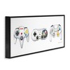 Stupell Industries Vintage Video Game Controllers, 24" x 10" - 3 of 4