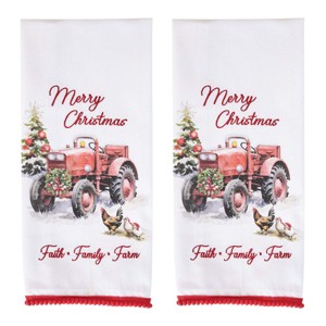 Park Designs Faith Family Farm Dishtowel Set Of 2 - 1 of 4
