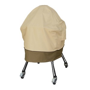 Classic Accessories 18" Veranda Water Resistant Kamado Grill Cover: Durable Polyester, Fits Ceramic Grills - 1 of 4
