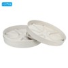 Unique Bargains Home Indoor Living PP Resin Plant Saucers 3 Pcs - 3 of 4