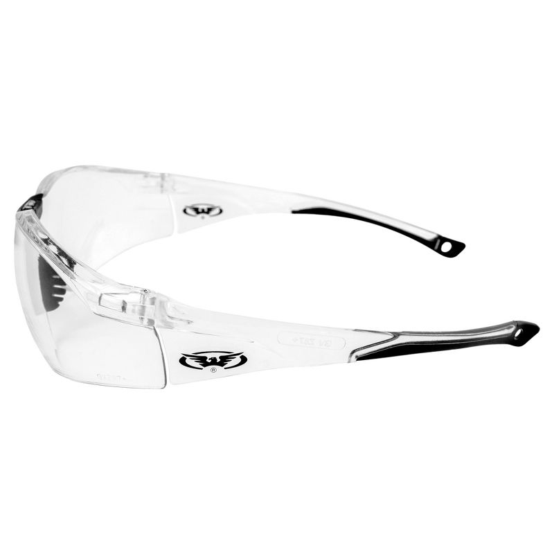 Global Vision Cruisin Safety Motorcycle Glasses with Clear Lenses, 2 of 7