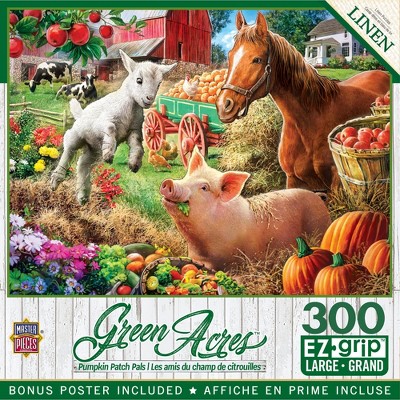 MasterPieces Green Acres - Pumpkin Patch Pals 300 Piece EZ Grip Puzzle