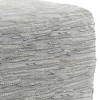 PAGED Chic Pouf Ottoman, Multifunctional Footstool for Living Room and Bedroom, Simple and Stylish Design - 4 of 4
