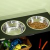 Gulches Magnetic-Door Dog Food Storage Cabinet & Feeding Station - Black - 4 of 4