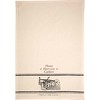 Sawyer Mill Charcoal Plow & Corn Muslin Unbleached Natural Tea Towel Set of 2 19x28 - 2 of 4