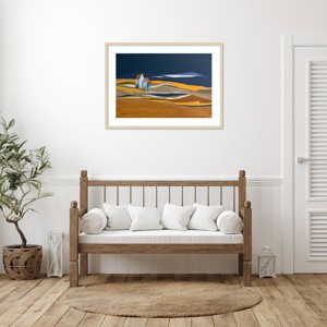 Amanti Art Abandoned Houses by Aniko Hencz Wood Framed Wall Art Print - 1 of 4