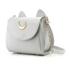 Gearonic Moon Lady Handbag Kitty Cat Ears Faux Leather Shoulder Bag Purse - 2 of 4