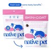 Native Pet Skin & Coat Air-Dried Chews with Omega-3 for Dogs Chicken Flavor - 60ct - 3 of 4