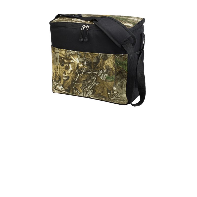 Port Authority Camouflage 24-Can Cube Cooler - Realtree Xtra/Black, 5 of 9