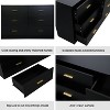 ORRD Modern Black 6-Drawer Dresser for Bedroom - Ample Storage Wide Chest of Drawers, Sturdy & Safe - 4 of 4