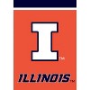Briarwood Lane Illinois Fighting Illini Garden Flag NCAA Licensed 12.5" x 18" - 3 of 4