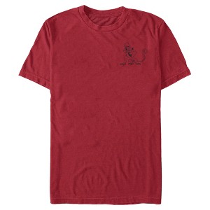 Men's Aladdin Abu Small Outline T-Shirt - 1 of 4