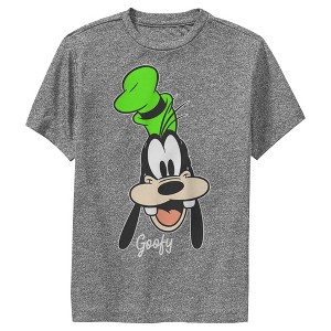 Boy's Disney Goofy Portrait Performance Tee - 1 of 4